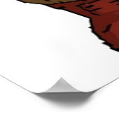 ベボップロッキードビッおもしろいクプリント ポスター (角)