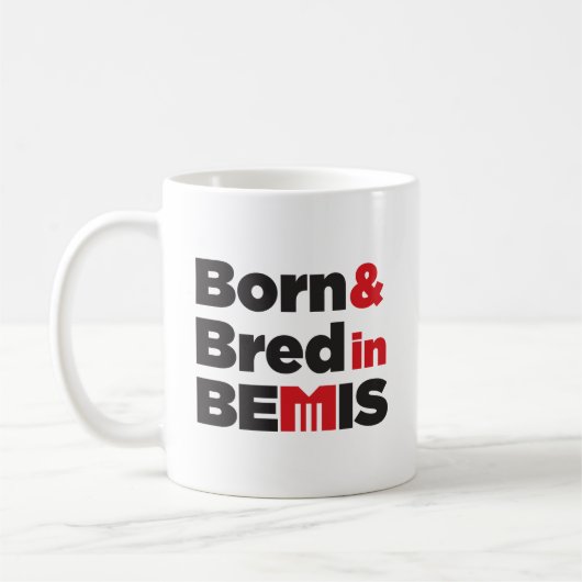 ベミ生まれスで育つ – マグカップ (左)