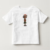 ベムージーグランマクリスマス小妖精や小人幼児ティー トドラーTシャツ (正面)
