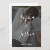 ベモダンラムの写真を保存 招待状 (正面/裏面)