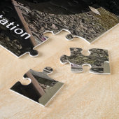 ベモンドスコッ王室のツマンWemyss Bay Station on a ジグソーパズル (側面)