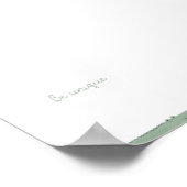 ベユニーク引用文アリゲータ子供部屋壁プリント ポスター (角)