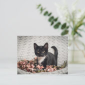 ベラかわいらしバラ考えのユーポストカード ポストカード (スタンド正面)