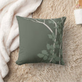 ベラさくらんぼブラッツグレー·ダーク·セージ·ジェイド·ミスト| クッション (ブランケット)
