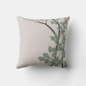 ベラさくらんぼブラッツ|グレー·オリーブ·セイジ·ミスト クッション (裏面)