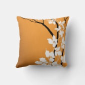 ベラさくらんぼブラッツ|タンゲリンオレンジホワイト クッション (裏面)