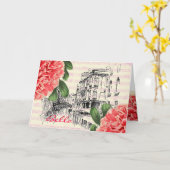 ベライタリア牡丹グリーティングカード カード (黄色い花)