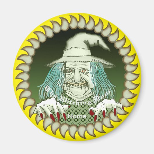 ベラウィッチ顔磁石 マグネット (正面)