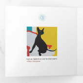 ベラキャット1-3折りカード 三つ折りカード (内部最初)