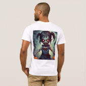 ベラキャンバスジャージーショートスリーブTシャツ子猫 Tシャツ (裏面フル)