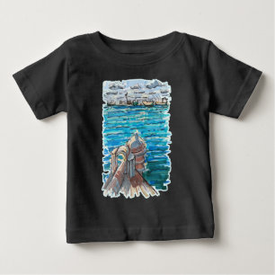 ベラクルスのサンフアン・デ・ウルアの穏やかな水辺 ベビーTシャツ