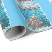 ベラクルスのサンフアン・デ・ウルアの穏やかな水辺 ラッピングペーパー (ロールコーナー)