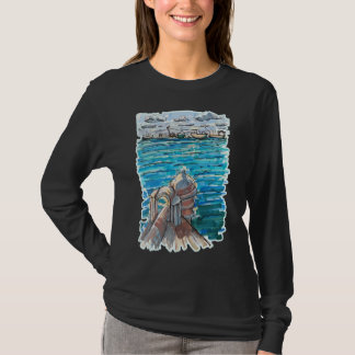 ベラクルスのサンフアン・デ・ウルアの穏やかな水辺 Tシャツ