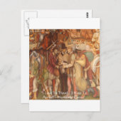 ベラクルスのヘルナンドコルテスインウィズウィズダム引用文ギフト ポストカード (正面/裏面)