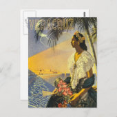 ベラクルスメキシコビンテージトラベル ポストカード (正面/裏面)