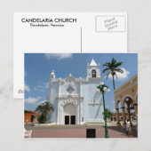 ベラクルス，カンデラリア教会 – トラコタルパン ポストカード (正面/裏面)