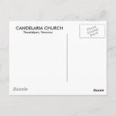 ベラクルス，カンデラリア教会 – トラコタルパン ポストカード (裏面)