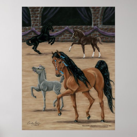 ベラサラジュエルアートプリントバイシンディープライスMcMurray ポスター (正面)