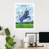 ベラサラブルーベル – プリント (ホームオフィス)