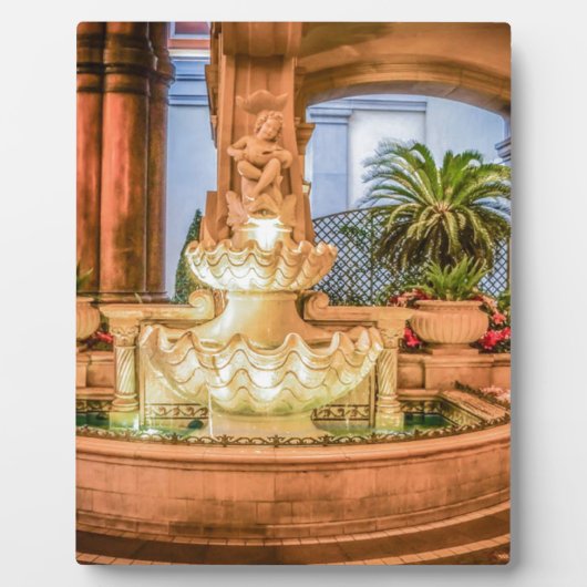 ベラジオラスベガスネバダファウンテンリゾートホテル フォトプラーク (正面)