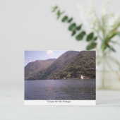 ベラジオ湖を楽しむ ポストカード (スタンド正面)