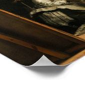 ベラスケス – ザ・ガールズ1656 ポスター (角)