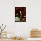 ベラスケス – ドンバルタサーカルロスとドワーフ ポスター (キッチン)