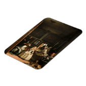 ベラスケス – ラスメニナス1656 マグネット (左側)