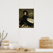 ベラスケス – Jester De Acedo 'Fishes' 1635 ポスター (キッチン)