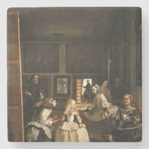 ベラスケス- Las Meninas 1656年 ストーンコースター