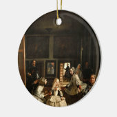 ベラスケス- Las Meninas 1656年 セラミックオーナメント (左)