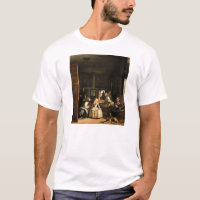 ベラスケスLas MeninasのTシャツ