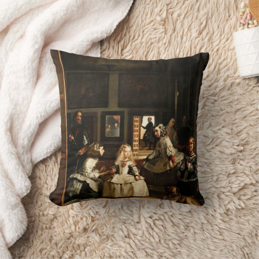 ベラスケスLas Meninas クッション (ブランケット)