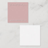 ベラスブティックイヤリングディスプレイカード スクエア名刺 (正面/裏面)