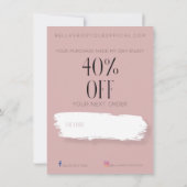 ベラスブティックサンキューカード サンキューカード (裏面)