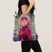 ベラス・モリソト・レッドの女性 トートバッグ (クローズアップ)