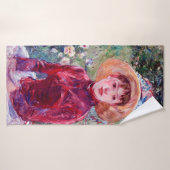 ベラス・モリソト・レッドの女性 バスタオル (バスタオル)