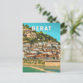 ベラットアルバニアトラベルアートヴィンテージ ポストカード