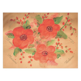 ベラテーブルクロスと赤 テーブルクロス