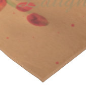 ベラテーブルクロスと赤 テーブルクロス (アングル)