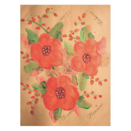 ベラテーブルクロスと赤 テーブルクロス