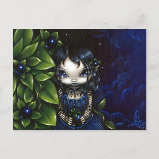 「ベラドンナの贈り物」はがき ポストカード (正面)