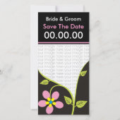 ベラフローラセーブザデイトフォトカード セーブザデート (正面)