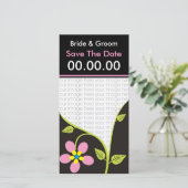 ベラフローラセーブザデイトフォトカード セーブザデート (スタンド正面)