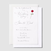 ベラムバラ ベラム紙招待状 (オフセット)