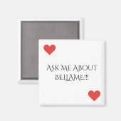 ベラメ頼グマグネットについて マグネット (正面/裏面)