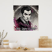 ベラルゴシが死んだ – レトロアート ポスター (キッチン)