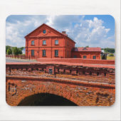 ベラルーシБеларусьオルシャОршаアーキテクチャマウスパッド マウスパッド (正面)