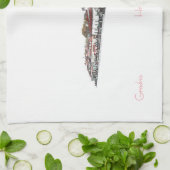 ベラルーシБеларусьグロドノホルモンГродно キッチンタオル (折り畳み)