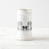 ベラルーシБеларусьグロドンГродно構造 ビールジョッキ (中央)